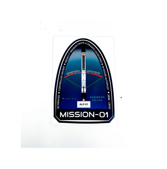 Agnikul Mission Patch - Sticker