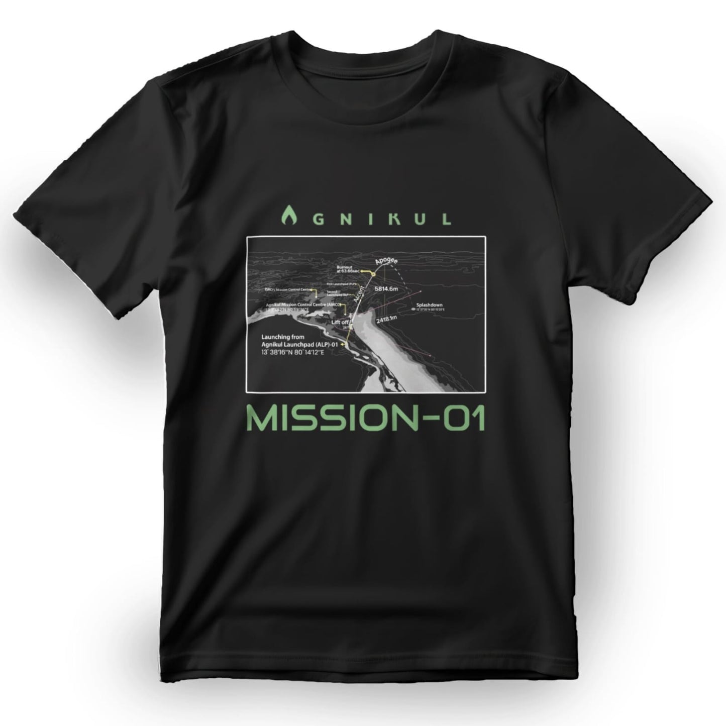 Agnikul Mission-01 T-shirts